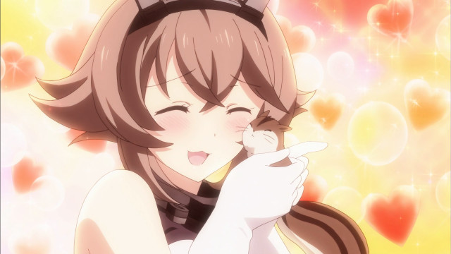Girl cat ears cellphone kawaii free wallpaper - medium preview image