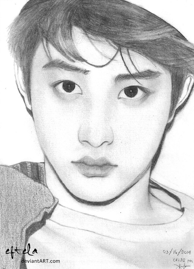 Man smirk shirt drawing image free wallpaper - medium preview image