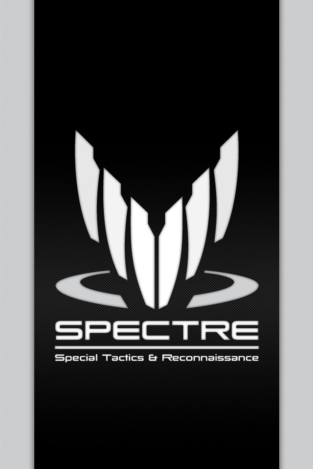 Spectre special performance logo black free wallpaper - medium preview image