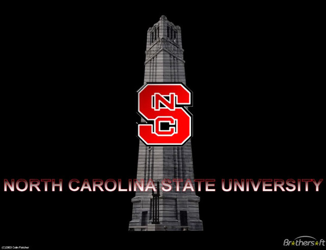 Nc state tower red black free wallpaper - medium preview image