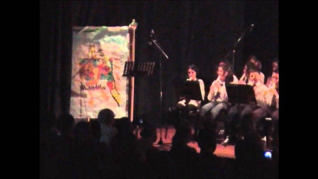 Stage musicians banner map group free wallpaper - medium preview image