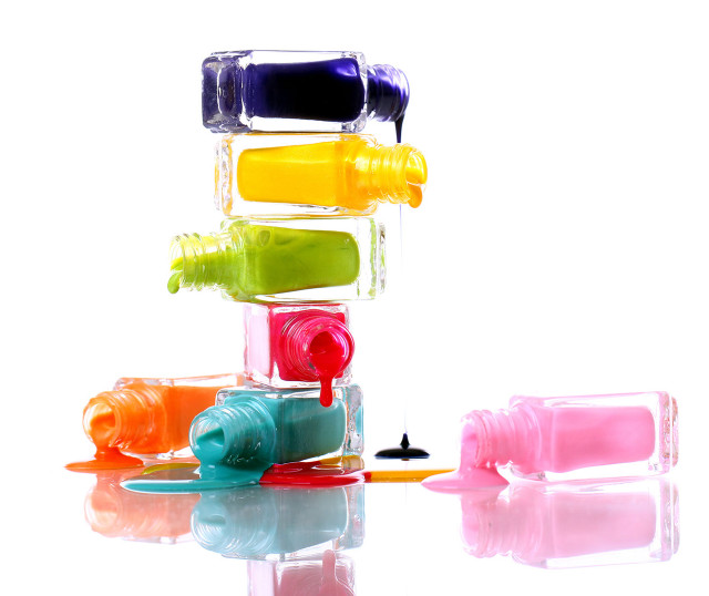 Bottles colorful stacked toothbrush middle free wallpaper - medium preview image