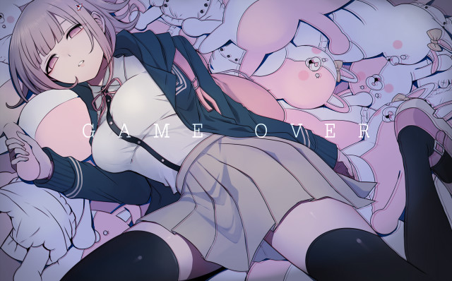 Girl bed stuffed animals game free wallpaper - medium preview image