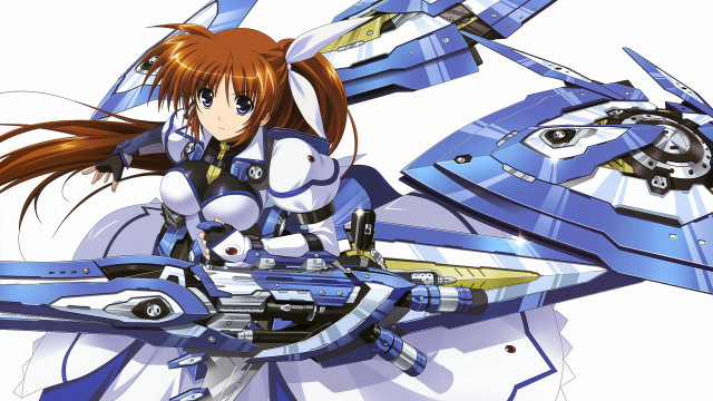 Futuristic woman gun sci fi free wallpaper - medium preview image