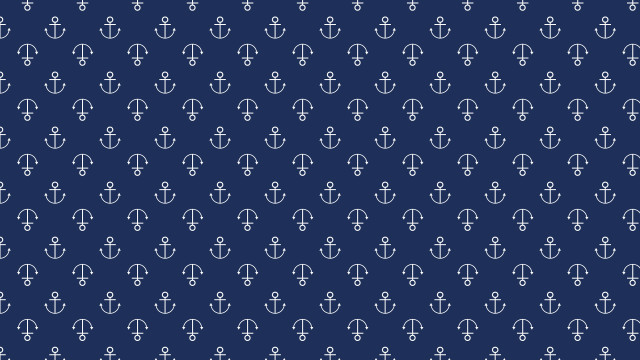 Blue background white anchors lines free wallpaper - medium preview image