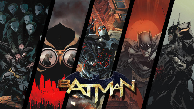 Batman wallpapers characters logo bottom free wallpaper - medium preview image