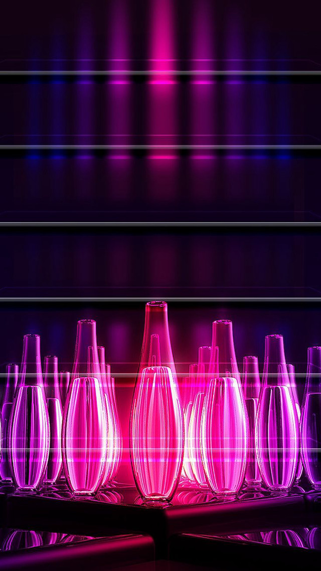 Vases group table shelf wall free wallpaper - medium preview image
