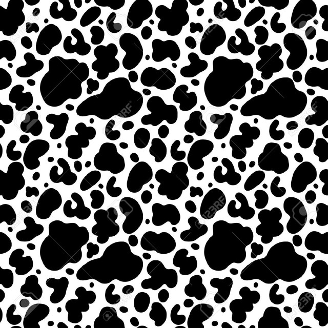 Black white animal print pattern #2 free wallpaper - medium preview image