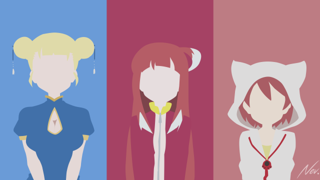 Anime characters different hair colors #3 free wallpaper - medium preview image