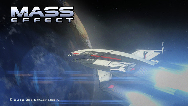 Spaceship flying planet moon background free wallpaper for desktop - medium preview image