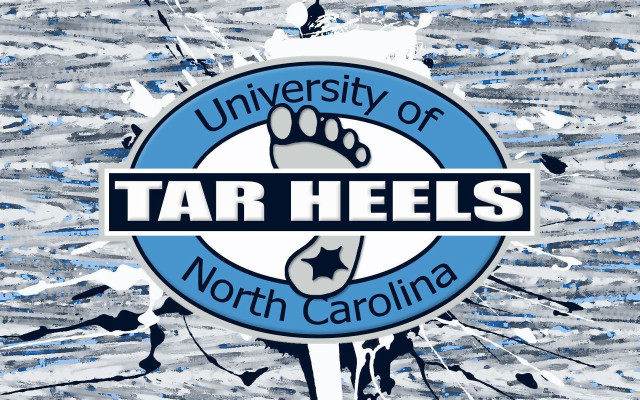 Tar heels logo blue white free wallpaper - medium preview image