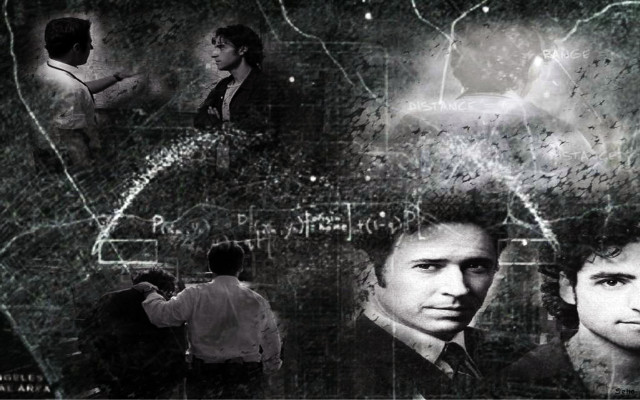 Man standing wall picture woman free wallpaper - medium preview image