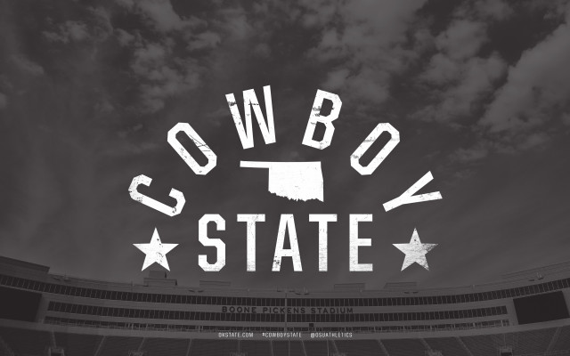 Black white stadium cowboys state free wallpaper - medium preview image