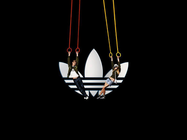 Swing dark adidas poster characters free wallpaper - medium preview image