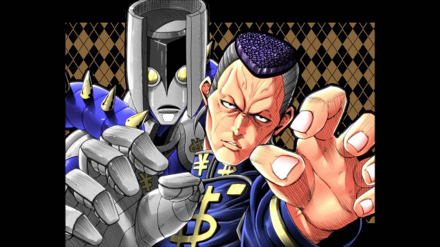 Cartoon two men pointing camera free wallpaper - medium preview image