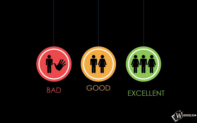 Good excellent bad hand expressive free wallpaper - medium preview image