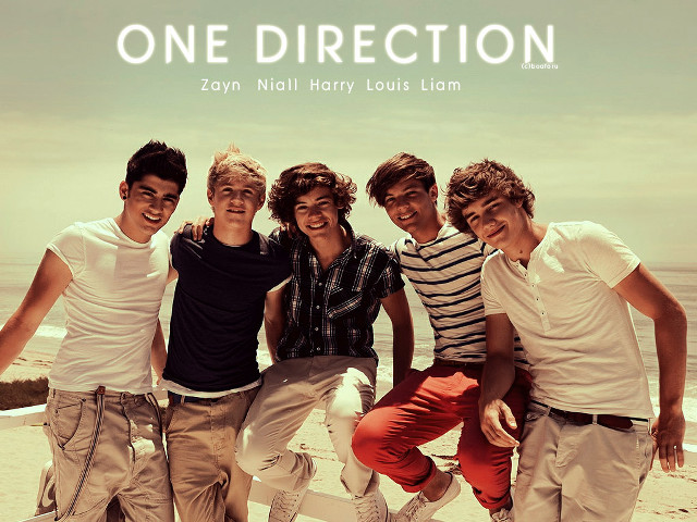 Young men beach one direction free wallpaper - medium preview image