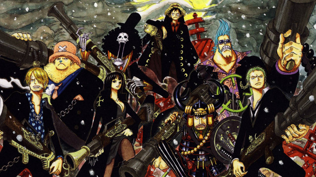 Cartoon characters snow guns skull free wallpaper - medium preview image
