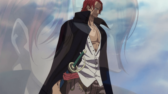 Redhair man blackcoat sky sword #2 free wallpaper - medium preview image