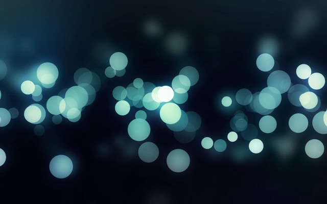 Blurry blue light black background free wallpaper - medium preview image