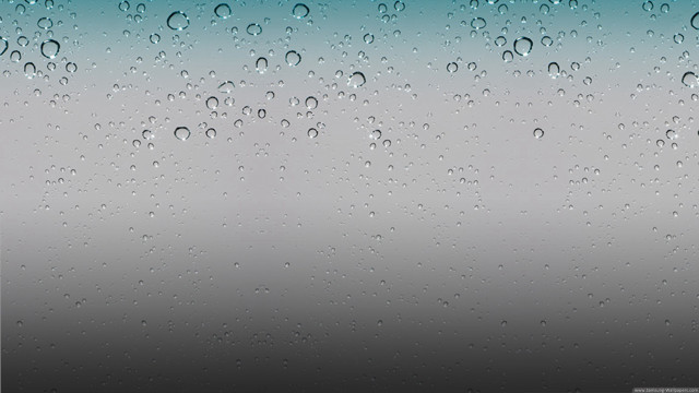 Water drops blue sky minimalism free wallpaper - medium preview image
