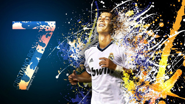 Man soccer uniform number seven free wallpaper - medium preview image