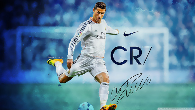 Man kicking soccer ball field #17 free wallpaper - medium preview image