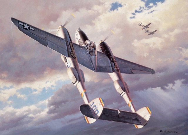 Airplanes flying cloudy background fighter free wallpaper - medium preview image