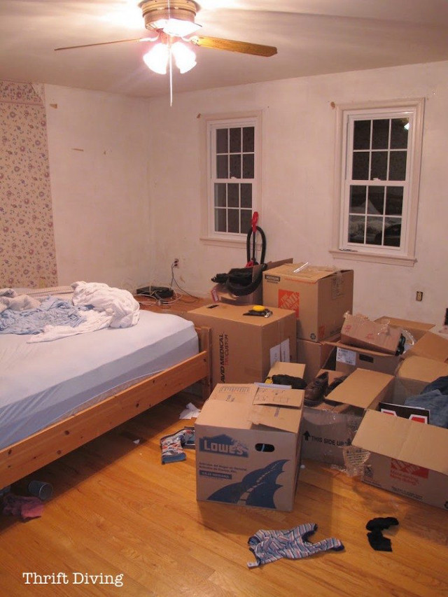 Bedroom boxes bed fan window free wallpaper - medium preview image