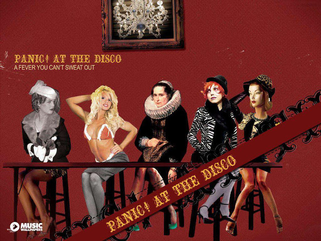 Women bar red wall panic free wallpaper - medium preview image