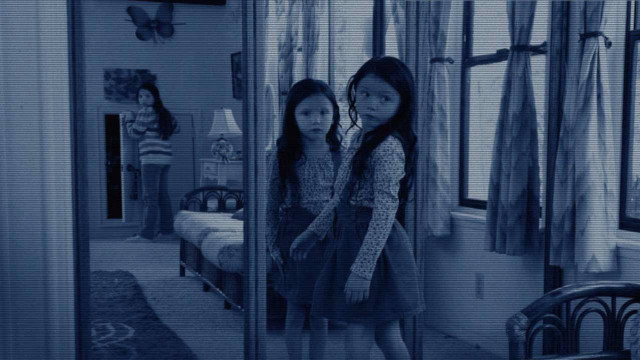 Two girls mirror room bed free wallpaper - medium preview image