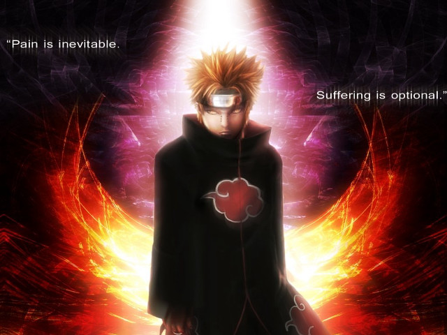 Man black outfit red heart free wallpaper - medium preview image