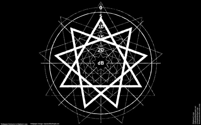 White star number black background #2 free wallpaper - medium preview image