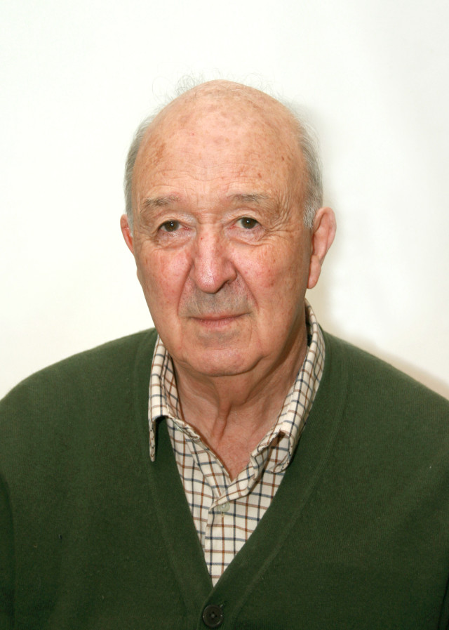 Older man green sweater checkered free wallpaper - medium preview image