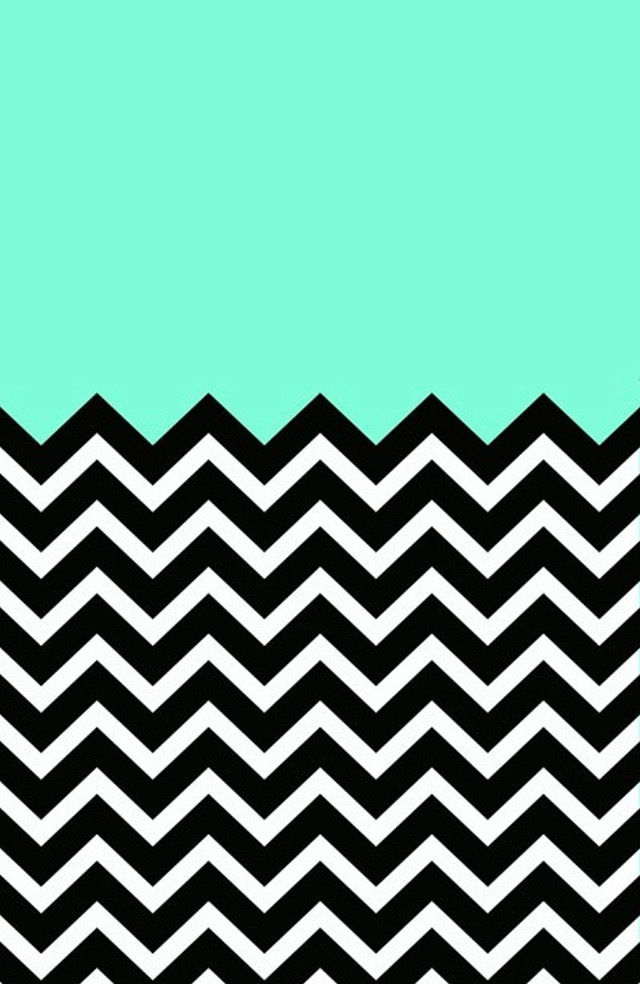 Black white chevron green background free wallpaper - medium preview image