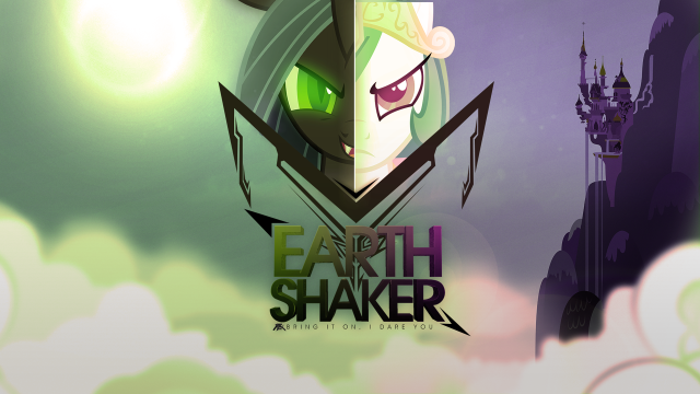 Cartoon greenhair blacknose purplebackground tower free wallpaper - medium preview image