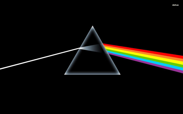 Dark side moon rainbow light #3 free wallpaper - medium preview image
