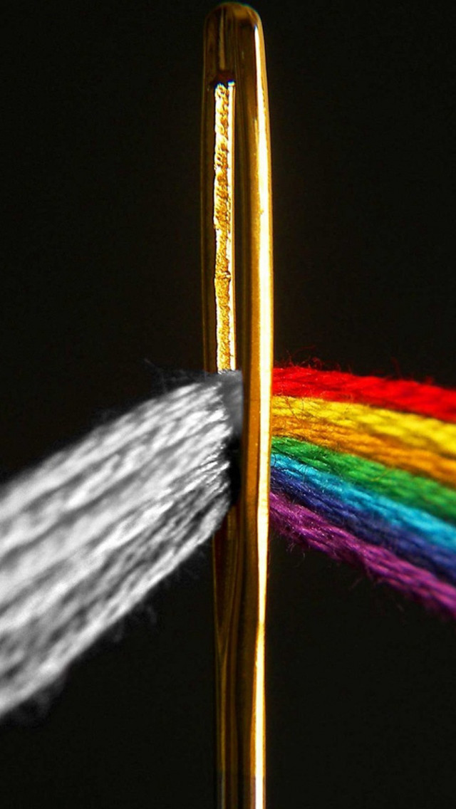 Rainbow colored object water spray free wallpaper - medium preview image