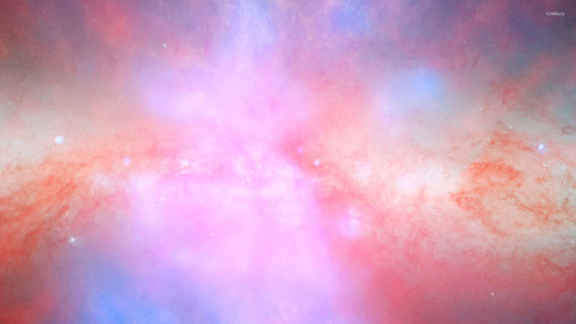 Colorful star cluster red blue free wallpaper - medium preview image