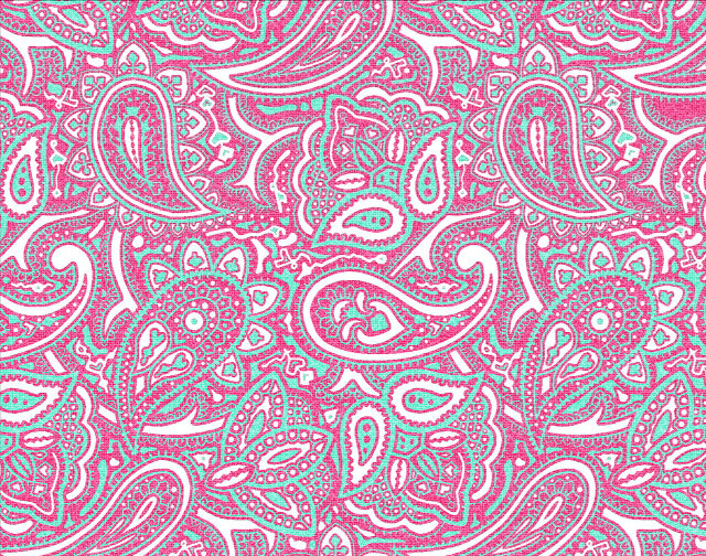 Pink blue paisley print fabric free wallpaper - medium preview image