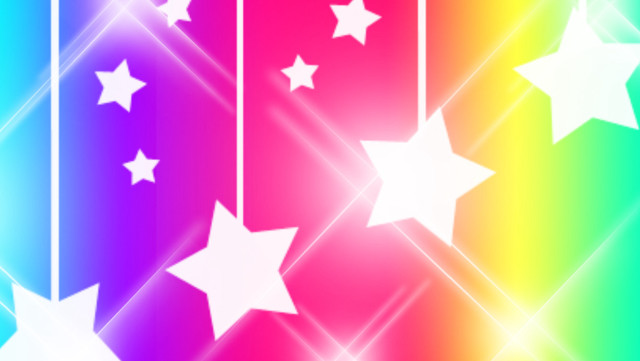 Rainbow background stars diagonal line free wallpaper - medium preview image