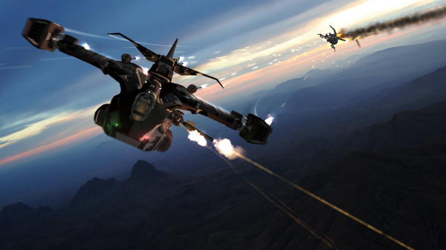 Fighter jet flying rocket aircraft free wallpaper - medium preview image