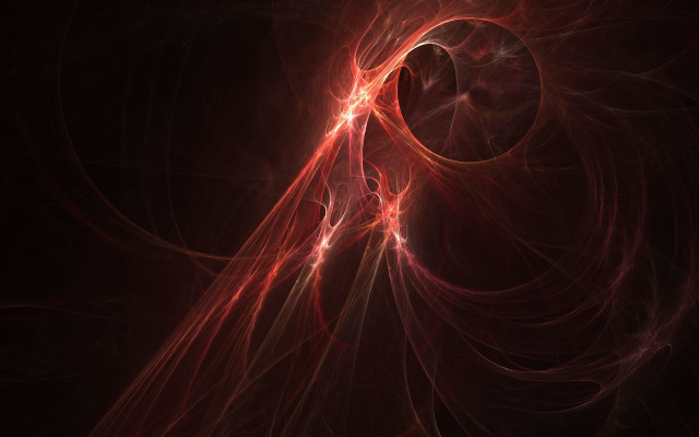 Spiral light black background red free wallpaper - medium preview image