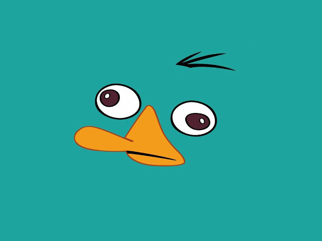 Cartoon bird big eyes long free wallpaper - medium preview image