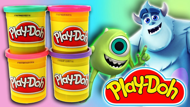 Play doh monsters background logo free wallpaper - medium preview image