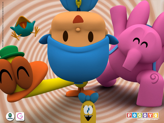 Cartoon character bird branch other free wallpaper - medium preview image