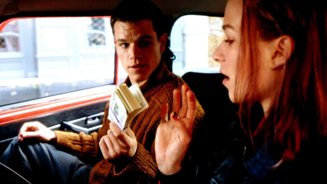 Man woman car money phone free wallpaper - medium preview image