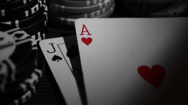 Poker chips playing cards ace free wallpaper - medium preview image