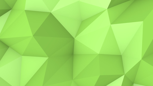 Green abstract low poly blurred free wallpaper - medium preview image