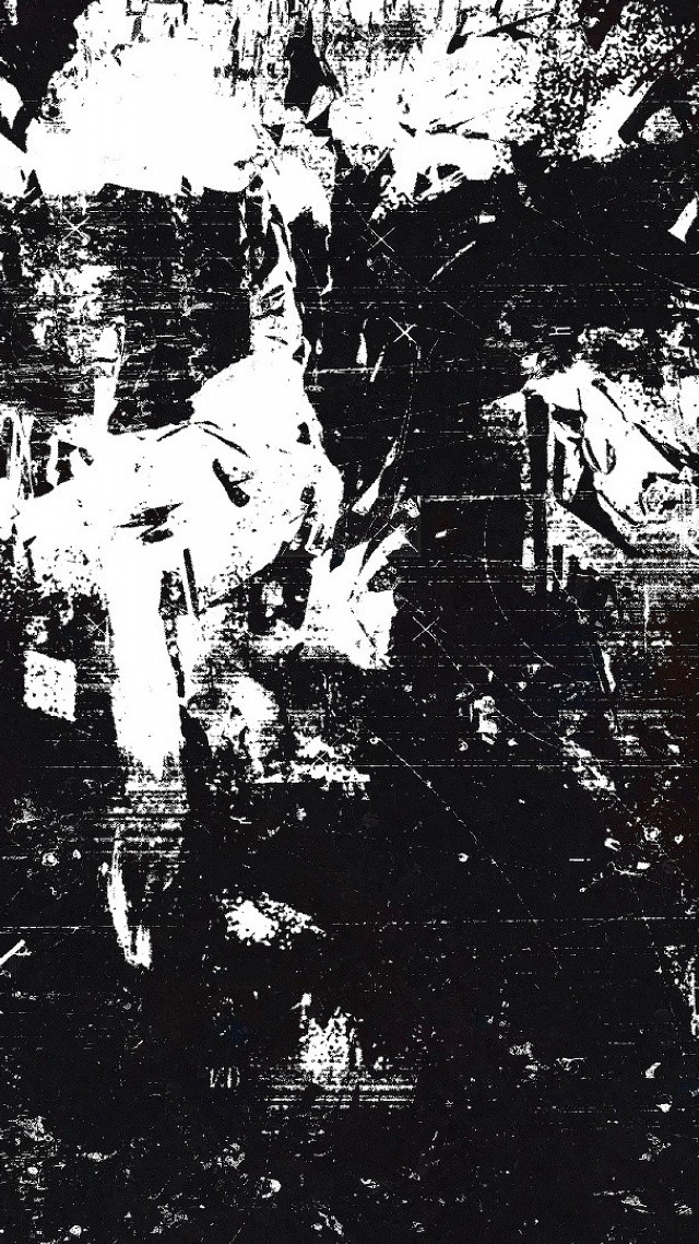 Black white photo motorcycle person free wallpaper - medium preview image